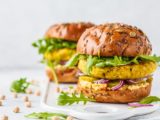 Rezept fuer koestlichen veganen Burger